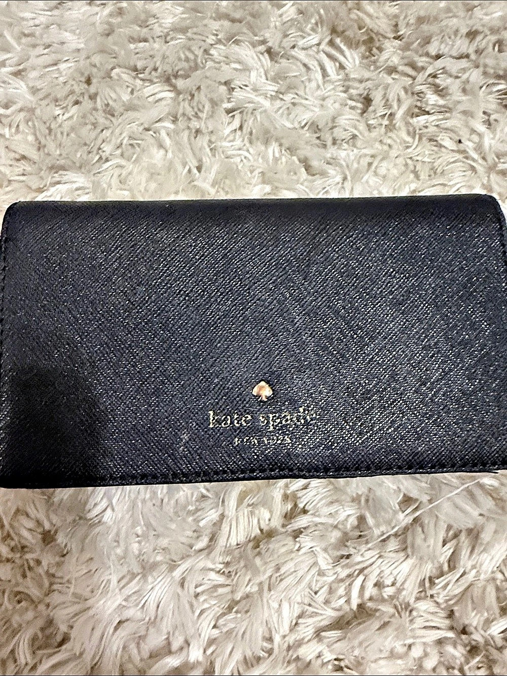 kate spade Black Leather Wallet
